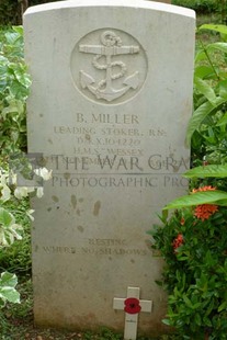 TRINCOMALEE WAR CEMETERY - MILLER, BEN